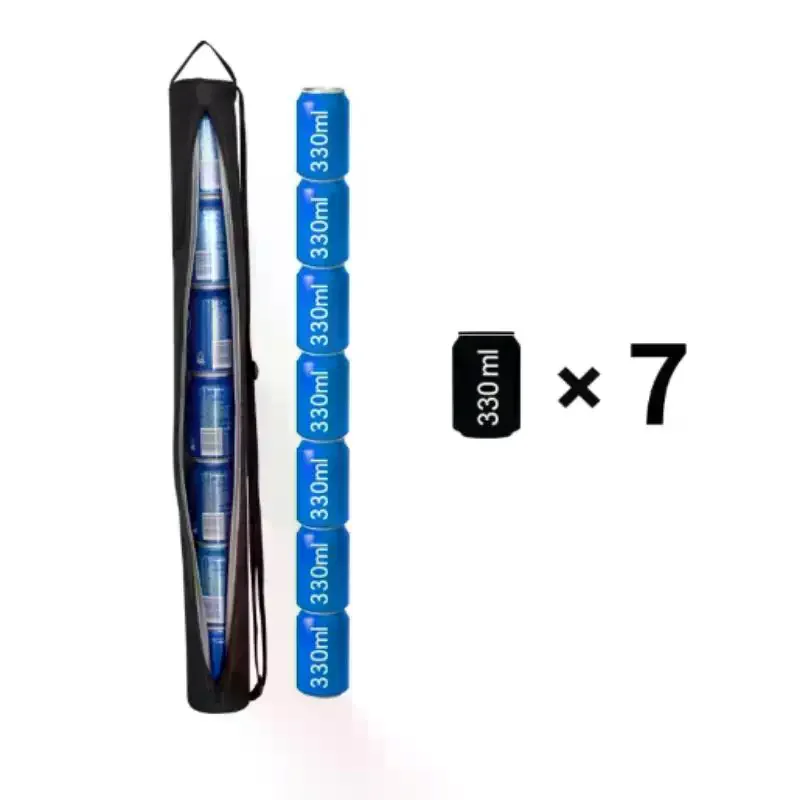 Portable Leakproof Design Golf Cooler Bag Shoulder Strap Reusable Beer Sleeve Durable Beverage Sleeve Beer Drinking