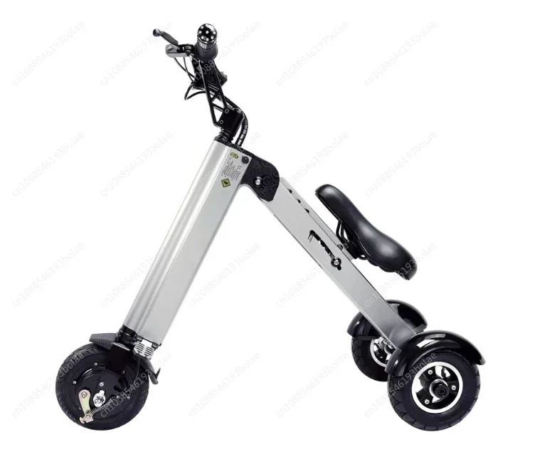 2024 New Riding Smart 250W Electric Vehicle  Tricycle Portable Electir Folding Bike Electric Scooters Support customization