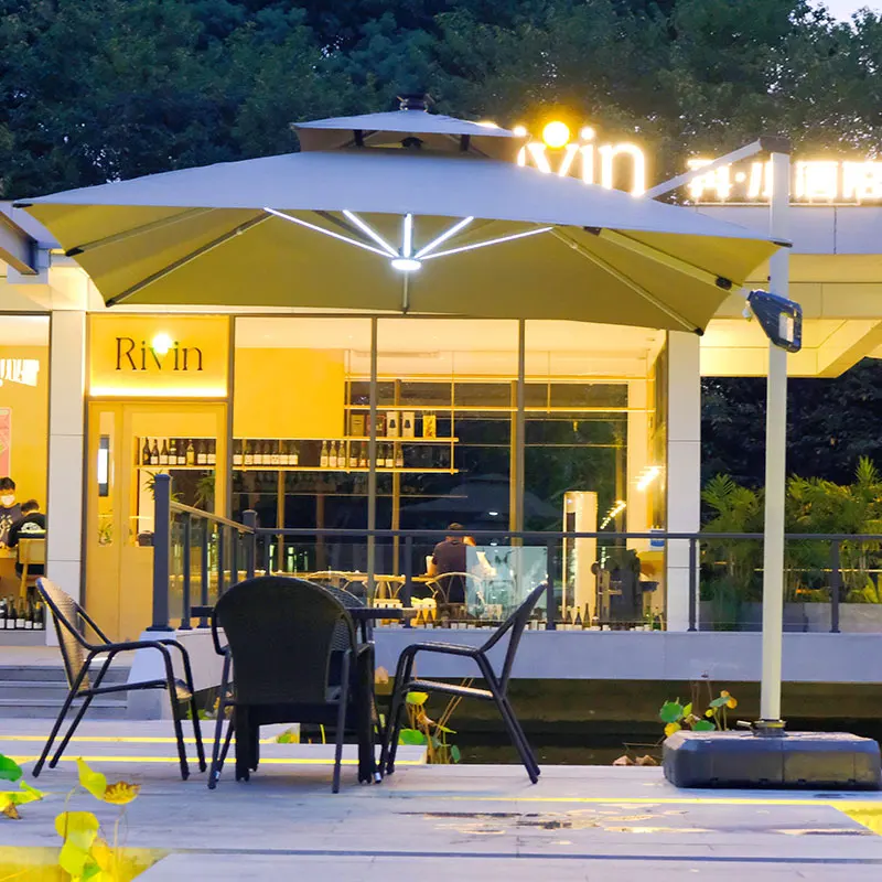 

Large 3m Square Cantilever Outdoor Furniture Umbrella Aluminum Frame Garden & Patio Sun Parasol Beach Application & Cheap Prices