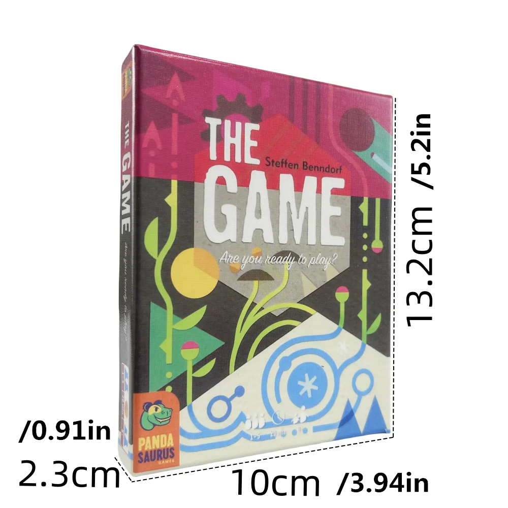 The Game: Face to Face Kaarten Bordspel Deck Leuk Competitief voor koppels, vrienden en familie