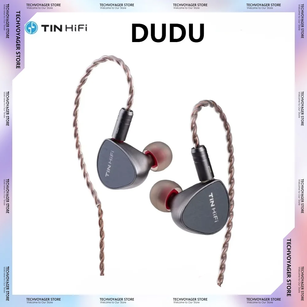 

13mm TINHIFI DUDU Wired Earphone Planar Magnetic 3.5mm Plug Interface Drive Detachable 2Pin in Ear Monitors HiFi Music IEM Gifts