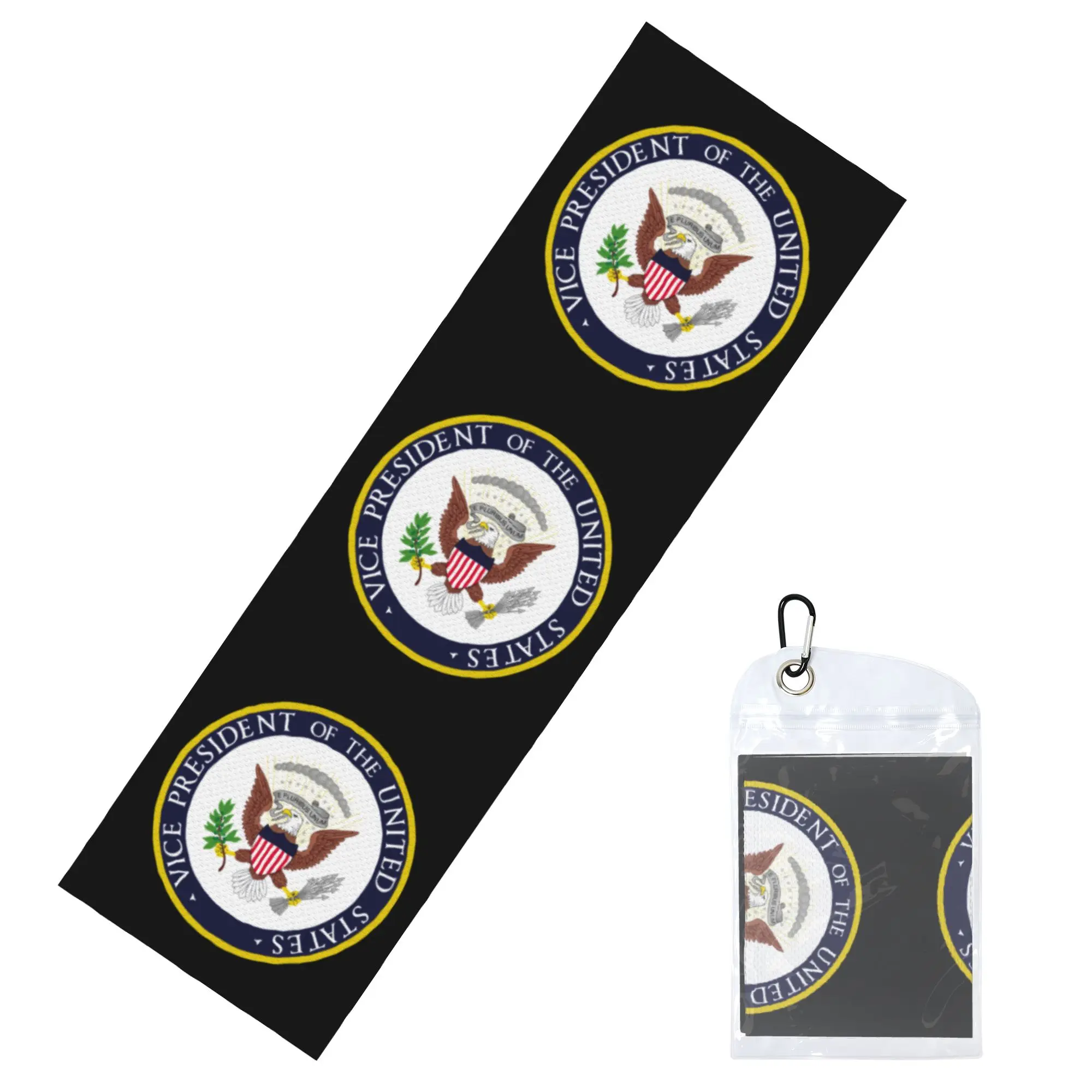 Usa President Seal Flag Coat Of Arms Cold Exercise Towel  Yoga And Fitness Running Outdoor Activities Travelling Camping Towels