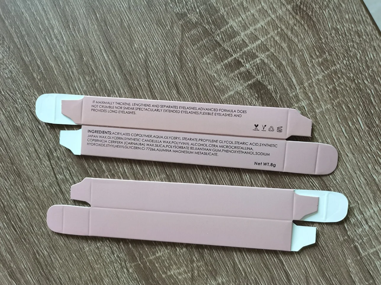 Vegan Lengthening Volumizing Mascara Private Label Thick Smudge Proof Eye Makeup Mascara Custom Logo Wholesale