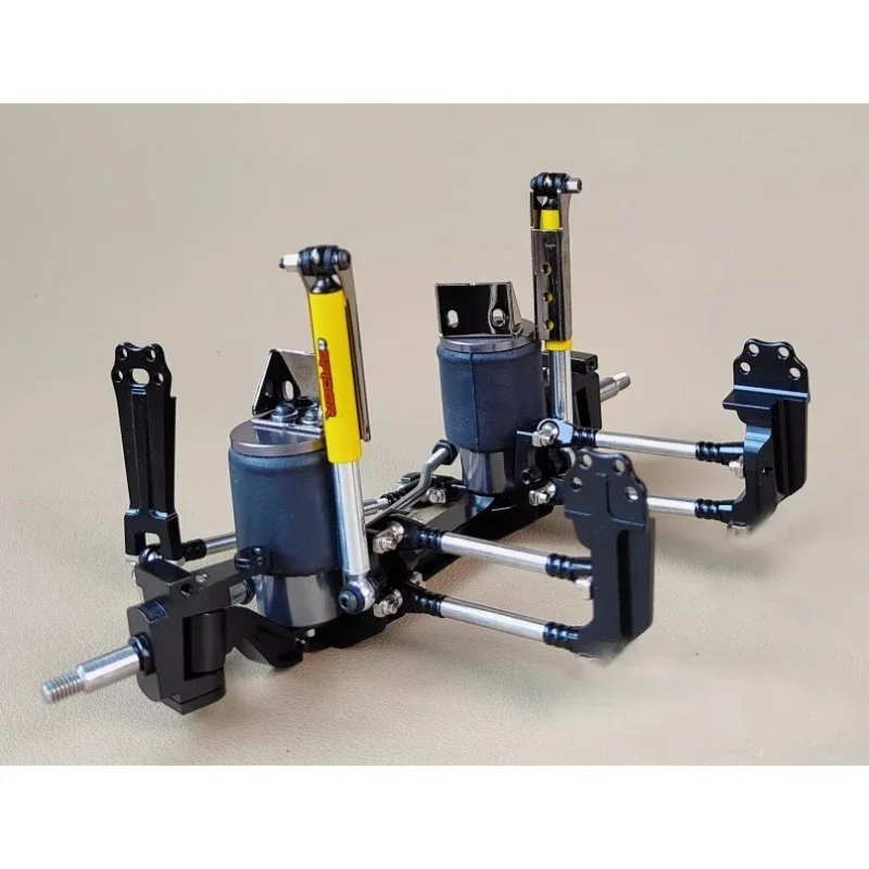 2026　High Simulation 1/14 Tractor Trailer Upgraded And Modified Steering Front Axle Shock Absorber Air Bag Air Suspension System