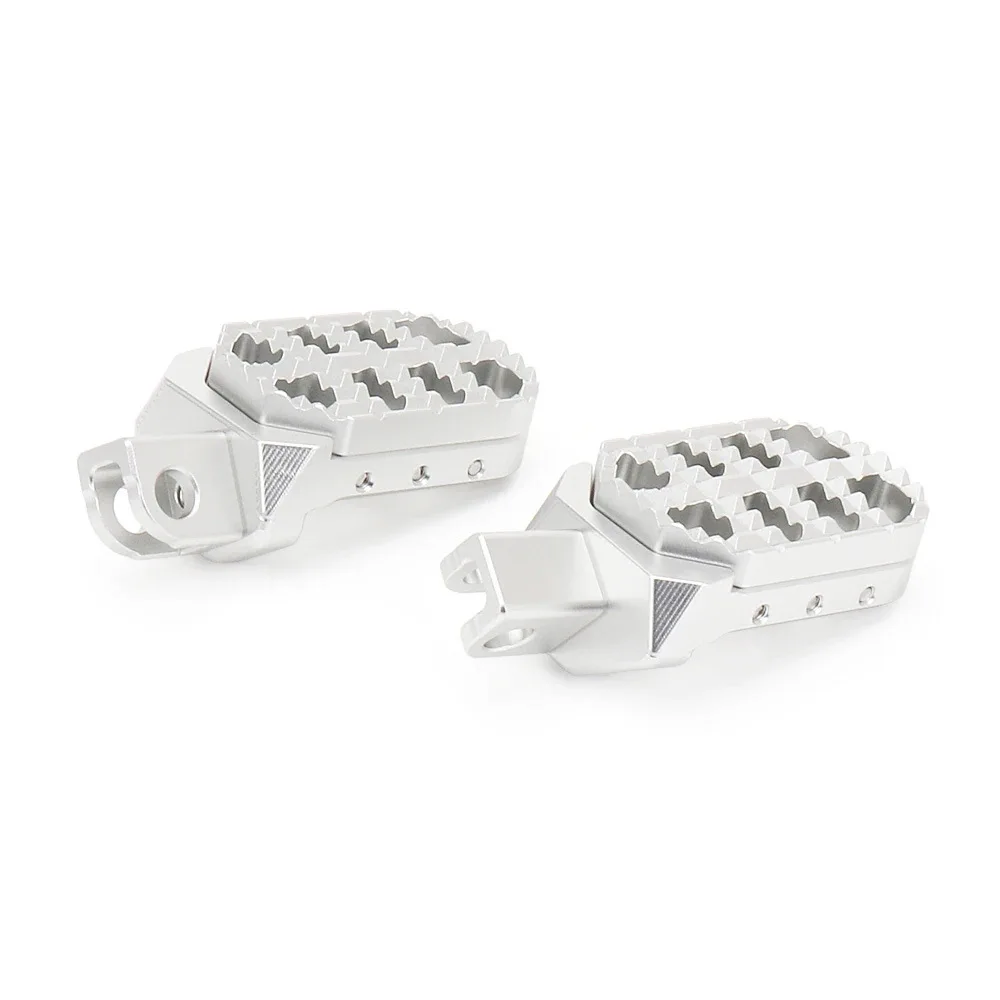 

Motorcycle Silver Black Front Footrest Pin Extension Bracket Modification Suitable For CFMOTO 800MT