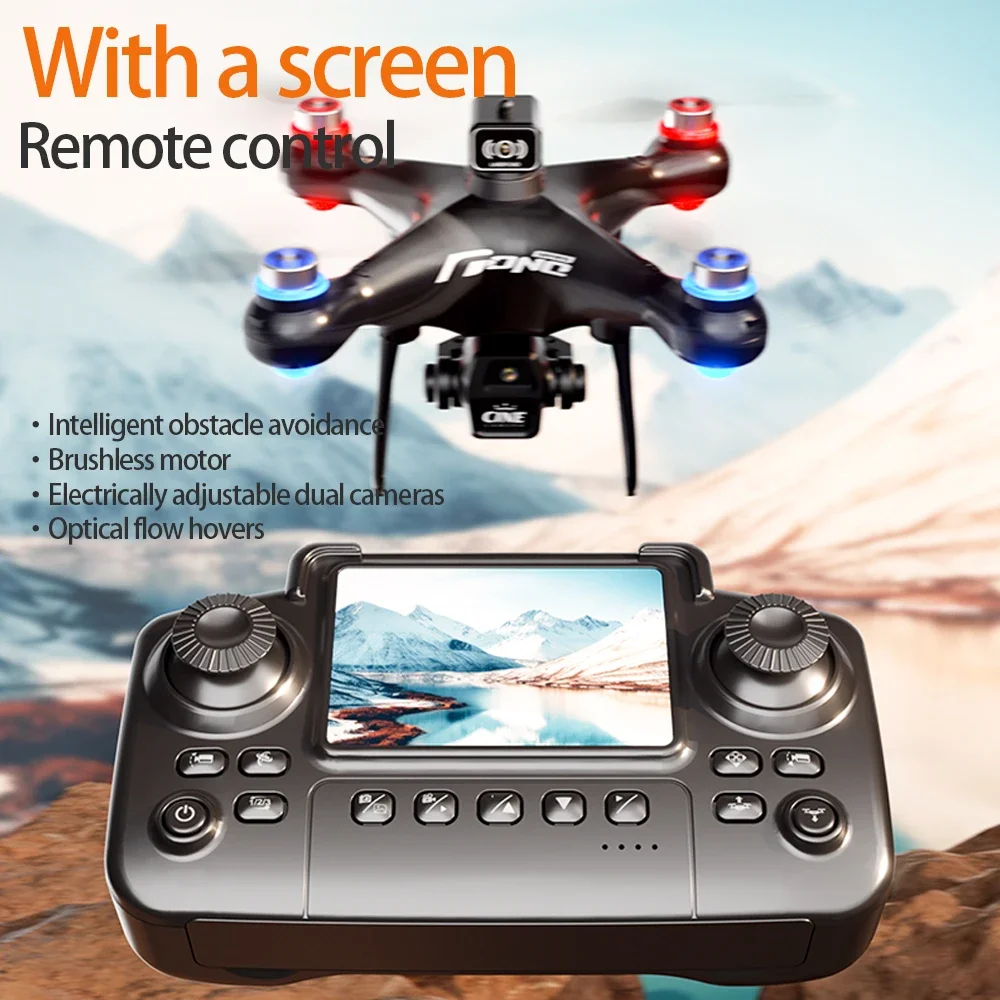 Drone Mini E55 com Câmera Dupla 8K HD