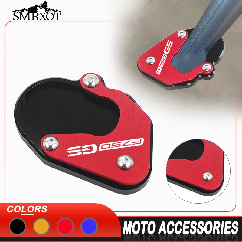 Motorcycle f750gs f850gs Foot Side Stand Kickstand Anti-Slip Extension Support Plate For F750GS F850GS 2017-2021 2022 2023 2024