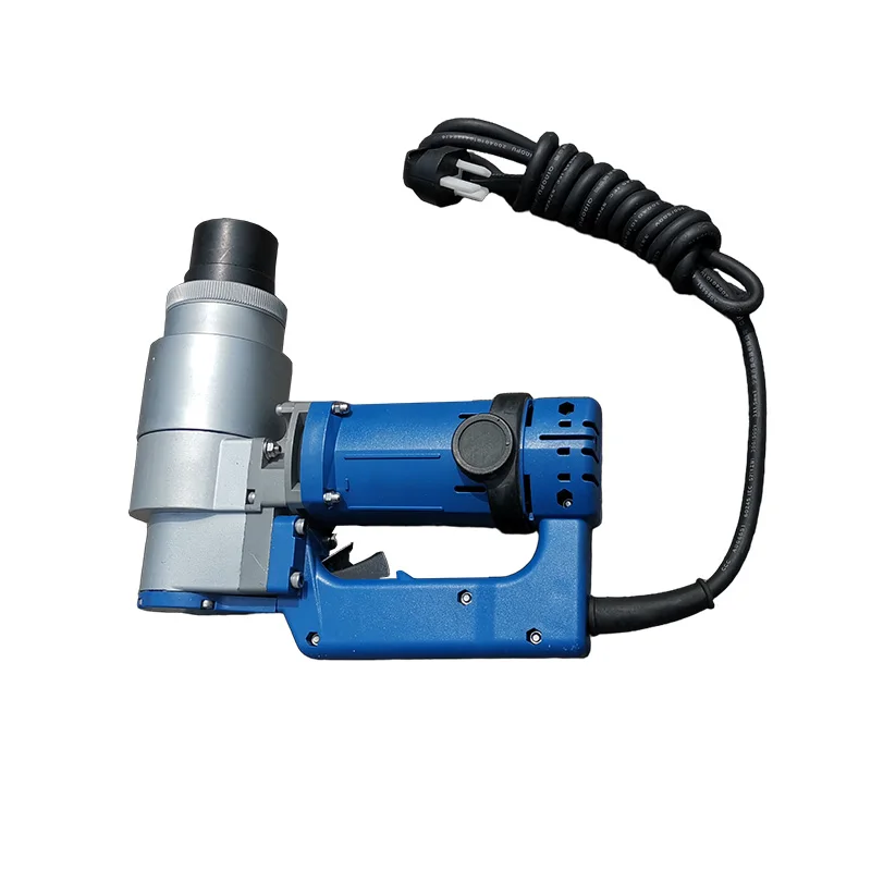Portable Electric Torsion Shear Wrench for Tightening Bolts on Steel Building Frames