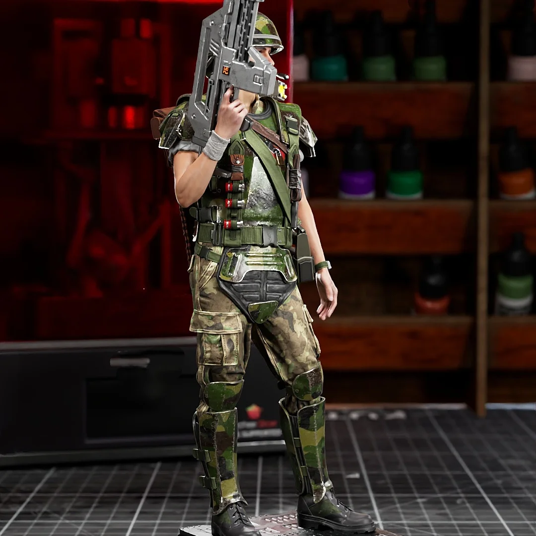 Kit de figurines corporelles HICKS entièrement en résine, échelle 1/24, jouet non peint et non assemblé