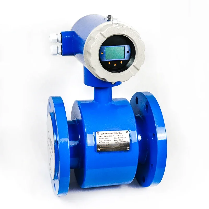 Electromagnetic Flow Meters Water air die sel Oxyg en Ga s Mass Fuel Digital Magnetic Flow Meters Flowmeter Sensor 4-20mA RS485