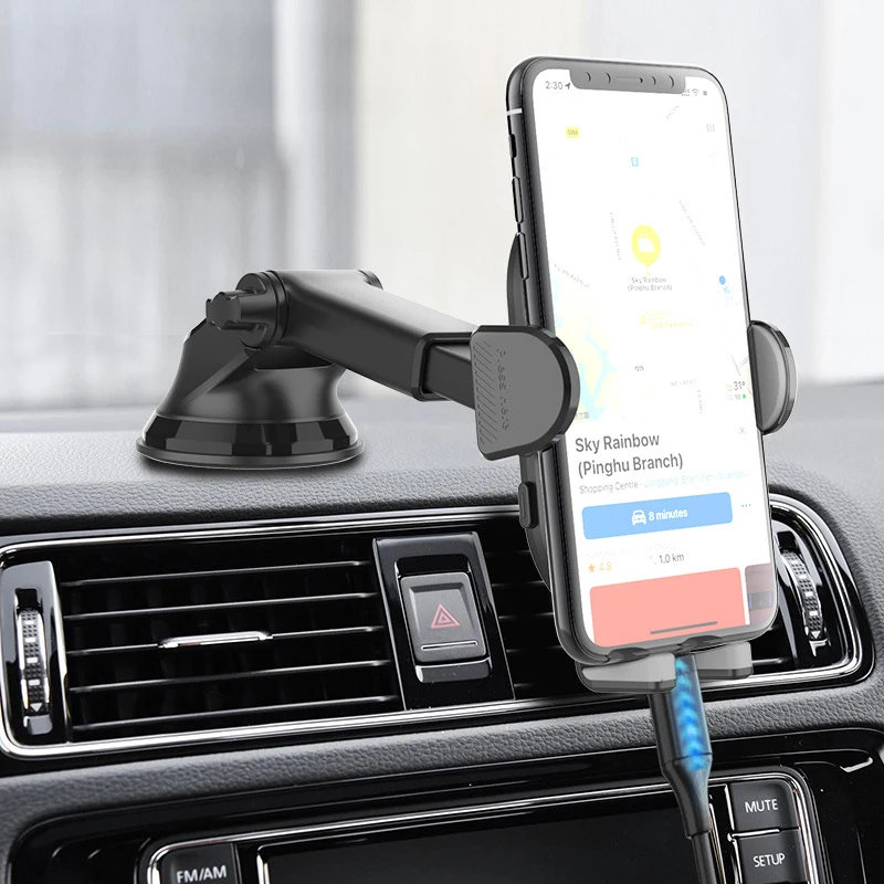 Phone Holder For Car Phone Holder Mount Automobile Cell Holder Mount For IPhone Universal Car Dashboard Mount Fit All Phone image 5