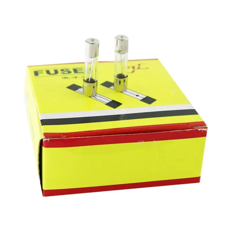 1/2/5BOX glass fuse tube 5*20MM 0.5A 4A 7A 10A 20A 25A 30A high-quality fuse 1 box/100 pieces A1