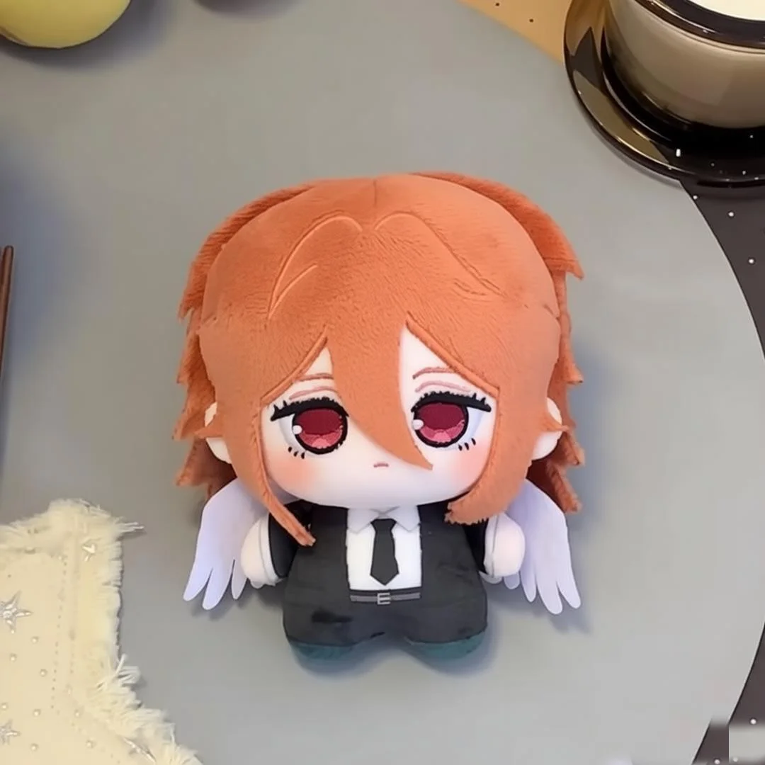 10cm Chainsaw Man Cosplay Himeno Plush Toys Pendant Hayakawa Aki Plusie Toy Cotton Cute Angel Keychain Stuffed Doll Gift Collect