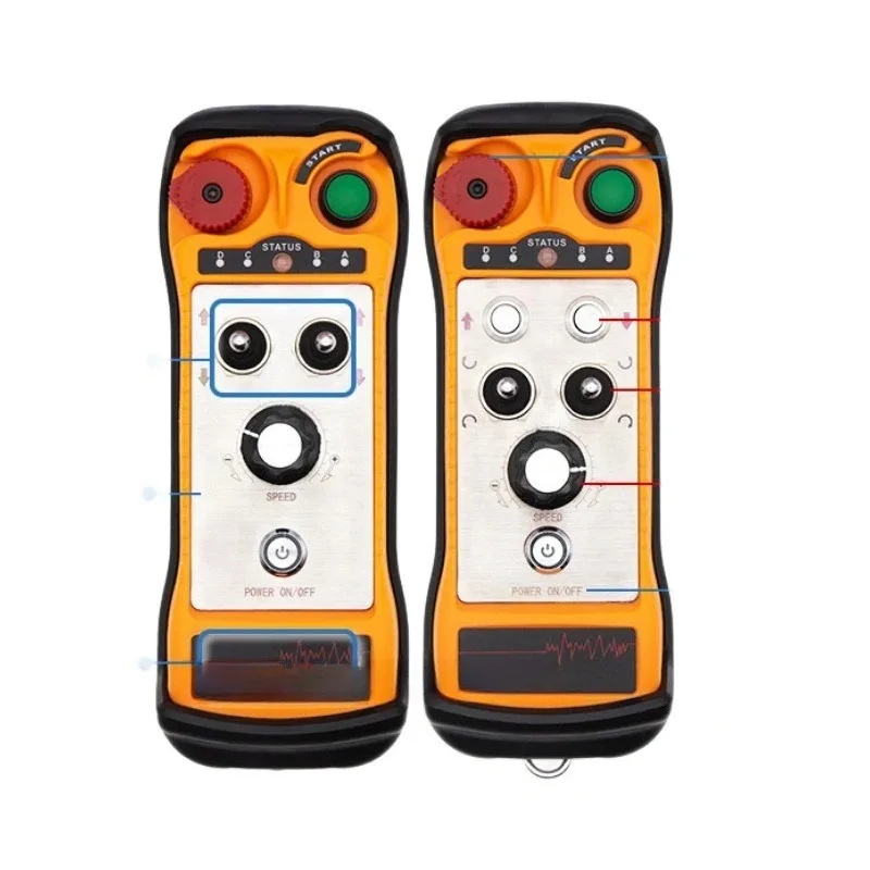 

Wire saw multi-function frequency conversion speed regulation roller frame lifting lift industrial wireless