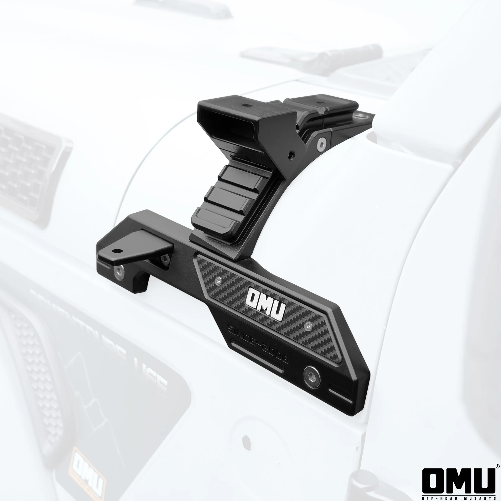 

OMU 4x4 Aluminum A-Pillar Light Mounting Brackets Hood Mount Bracket For 2018-2024 Jeep Wrangler JL / Gladiator JT [Not Fit 4xe]