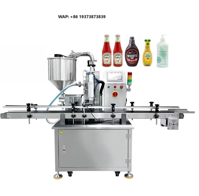 Automatic Mouthwash Detergent Liquid Automatic Bottle Juice Multi Head Filling Machine Olive Oil One Heads Shampoo