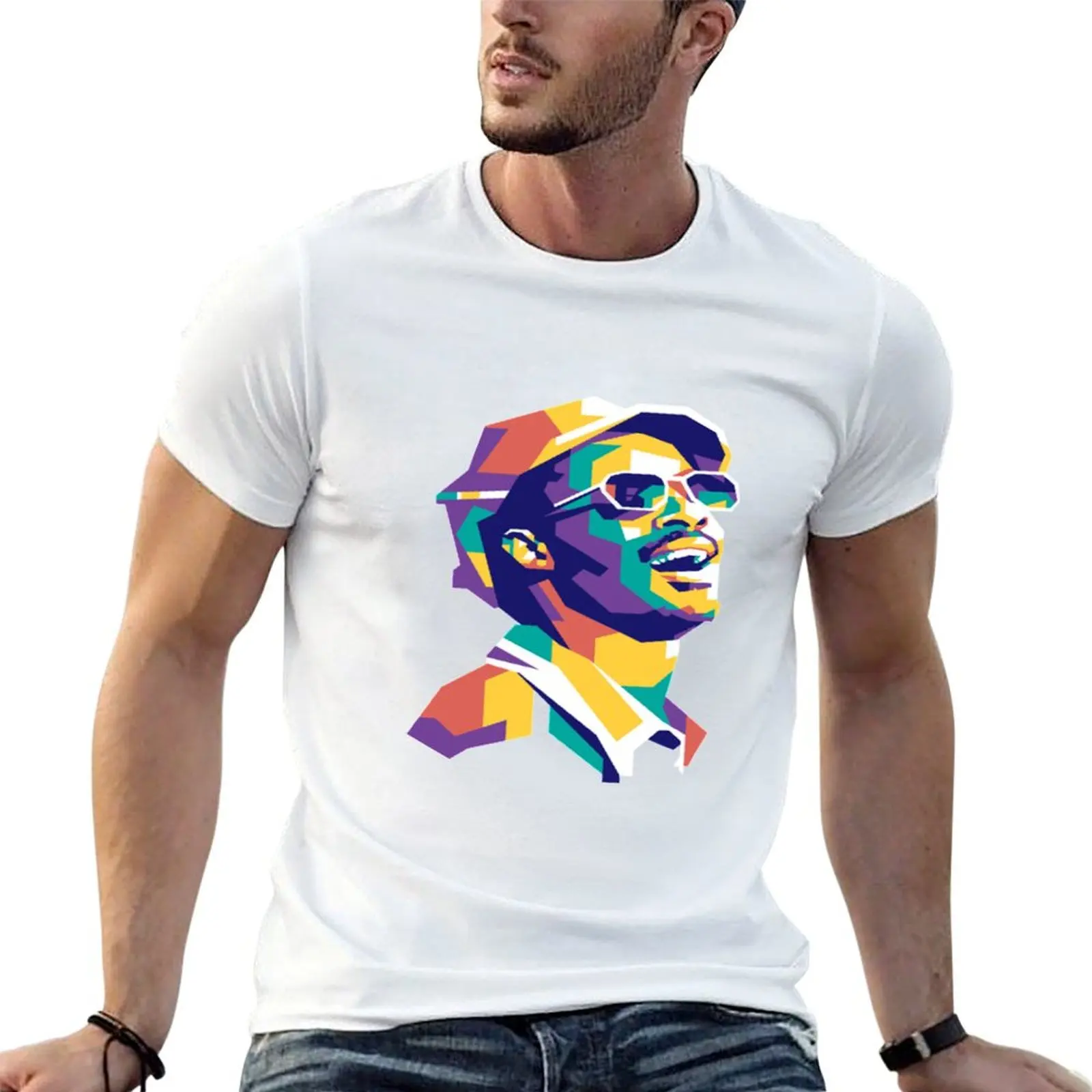 

Stevie Wonder Wall ArtStevie Wonder WPAP Limit Color Posters T-Shirt t shirts designer t shirt man luxury T-Shirt