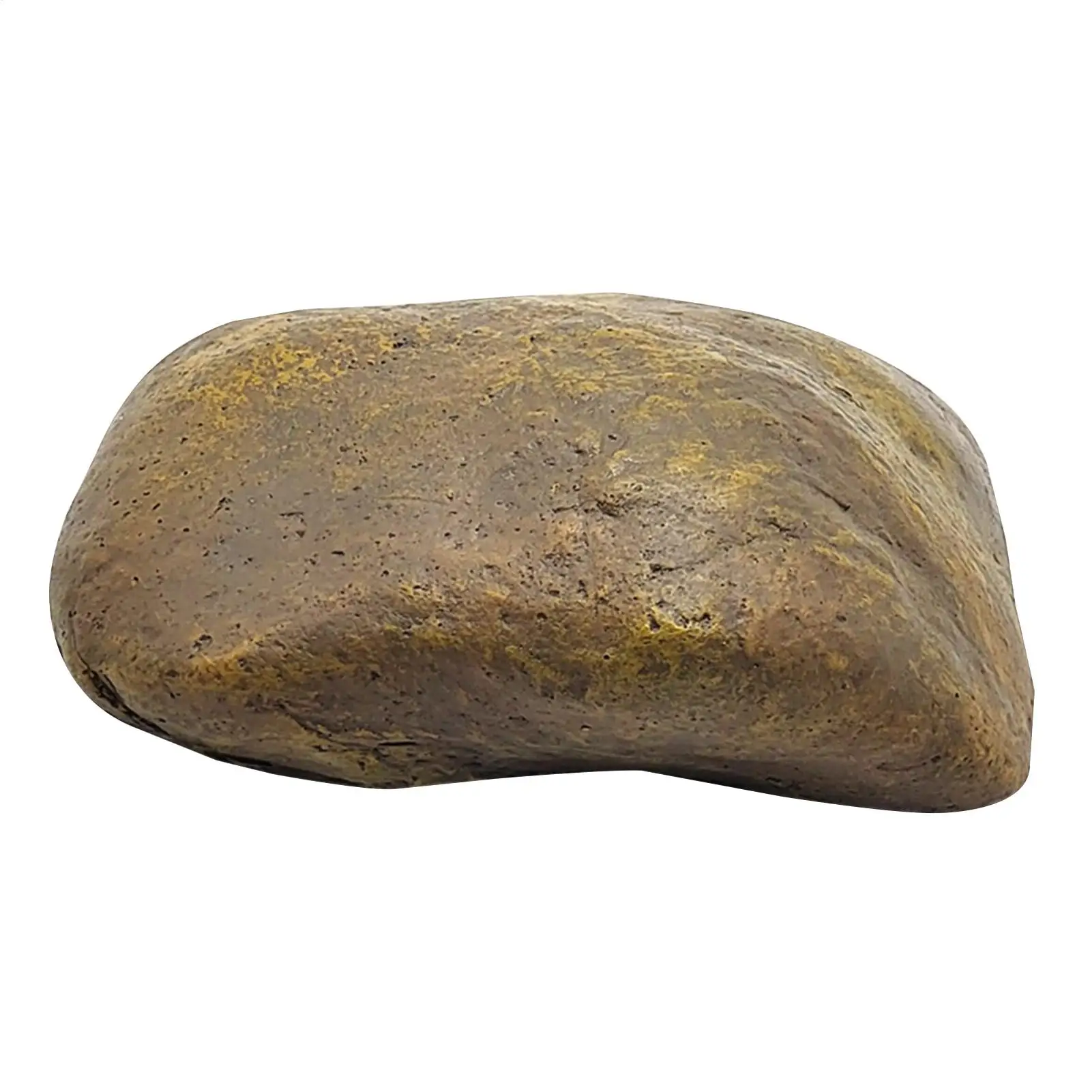 Fake Key Stone Key Hider Outdoor Decorative Rock Resin Waterproof Dustproof Lock Simulated Hider for Outside Yard Friends