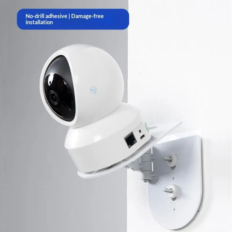NEW L Shape Nail Free Wall Mount Camera Bracket With Glue Base PTZ Version Camera Surveillance Bracket For Security Camera