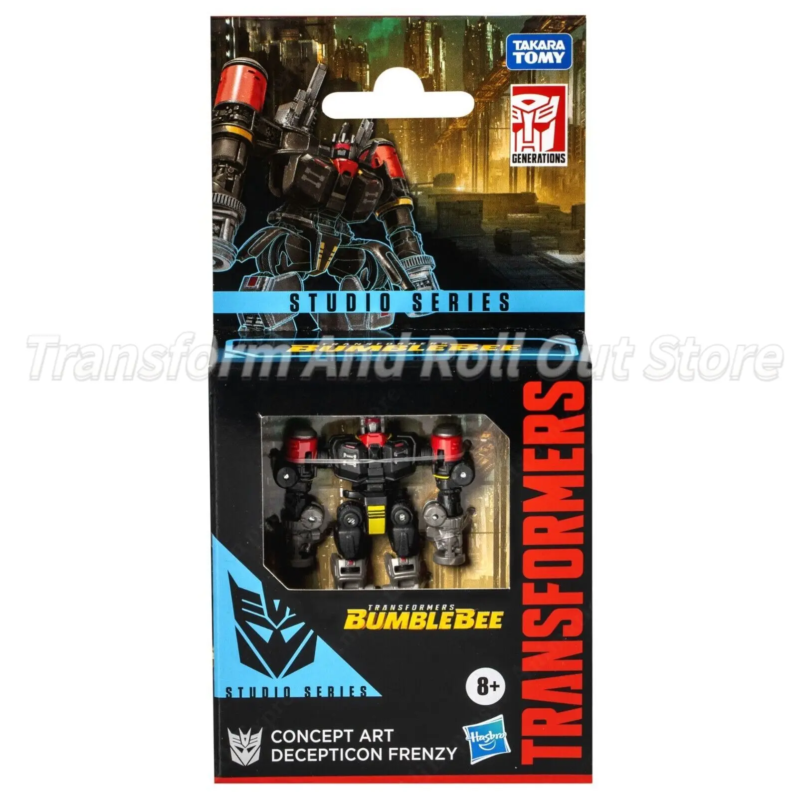 In Stock Transformers Studio Series Core Concept Art Frenzy TF6 Bumblebee Action Figure Model Toy Collection Hobby Gift