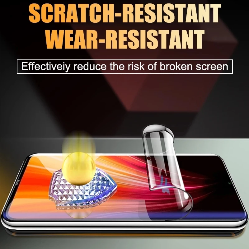3PCS Clear Hydrogel Film for ZTE Axon 20 30 40 41 5G Full Cover Film For ZTE Axon 30 40 41 Pro Ultra Screen Protector Not Glass view 2