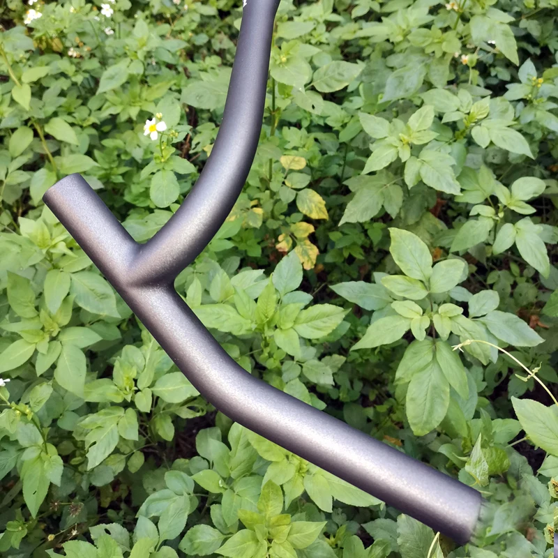 ZNIINO Ohne Logo Neuer Carbon Gravel H Lenker mit Großer Flare-Bar für Cyclocross, Rennrad und MTB, Carbonfaser-Fahrradlenker – Detail 9