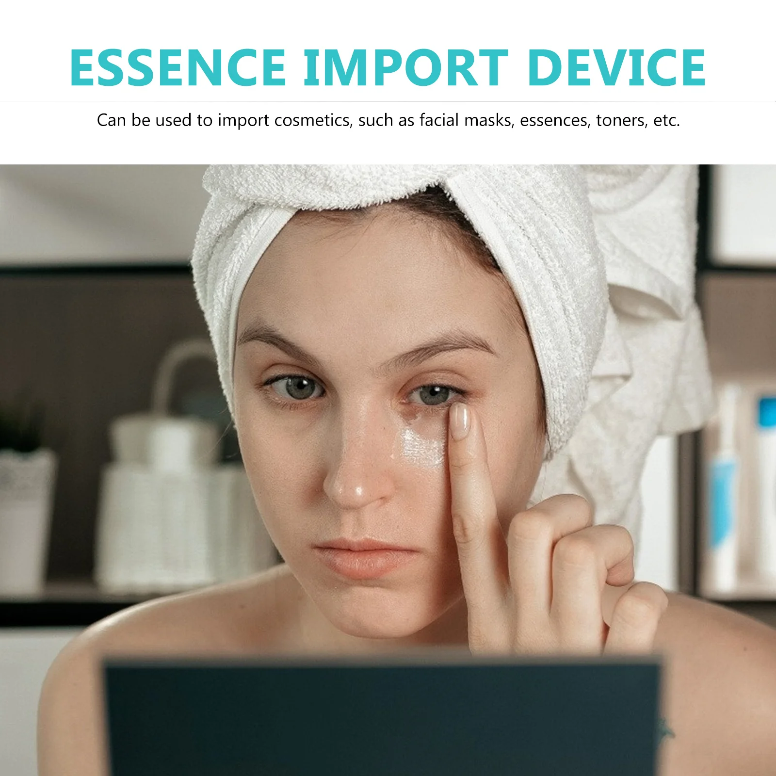

1Pcs Eye Skin Roller Face Slimming Device Ergonomic Design Import Portable Tool Eye Skin Roller Beauty Device