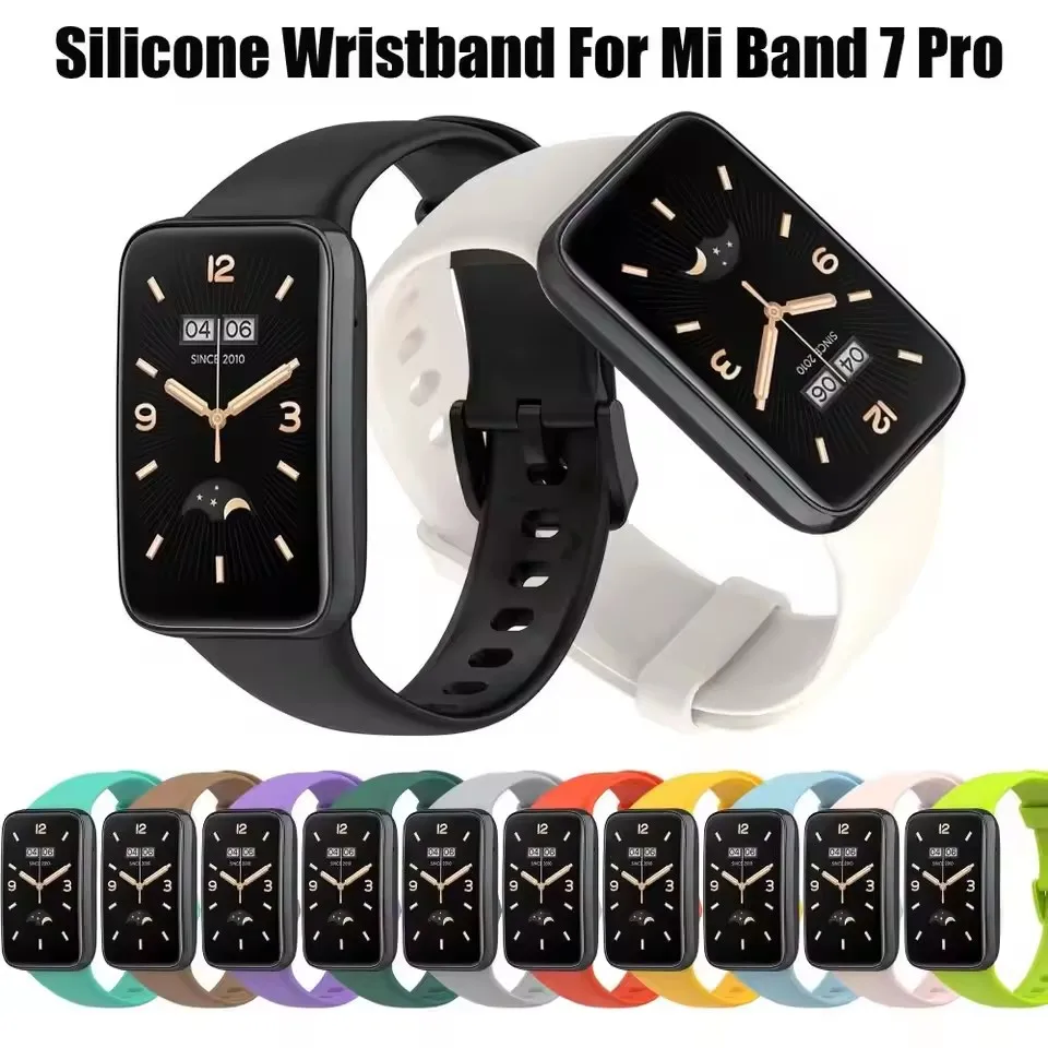 Strap For Xiaomi Band 7 Pro Silicone Replacement Wristband Smart Watch Bracelet For MiBand 7Pro Accessories image 4