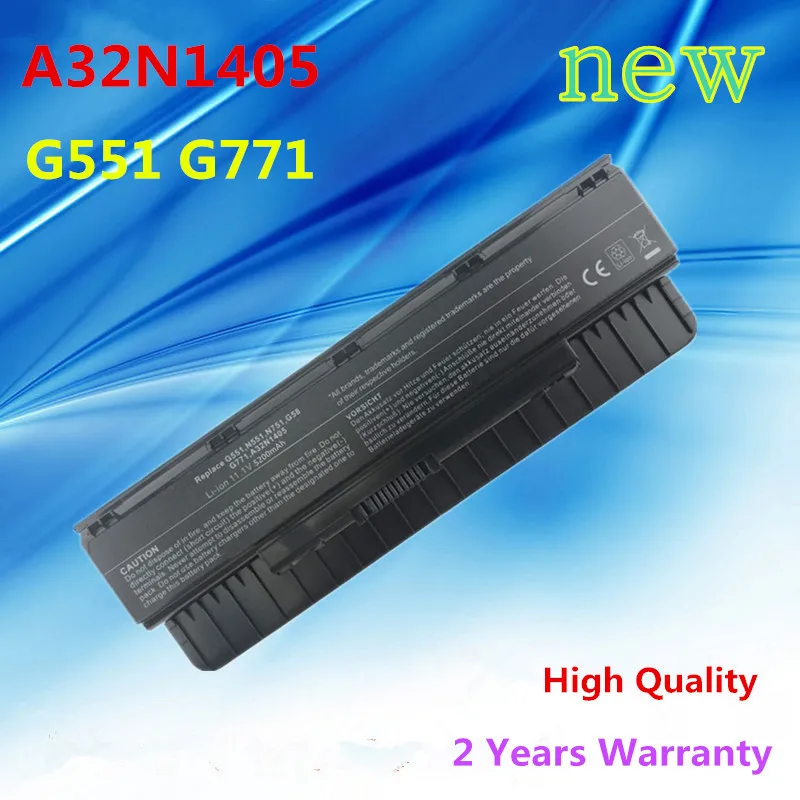 

new A32N1405 laptop battery For Asus N551J N551JW N551JM N551Z N551ZU G551 G551J G551JK G551JM G771J G771JK