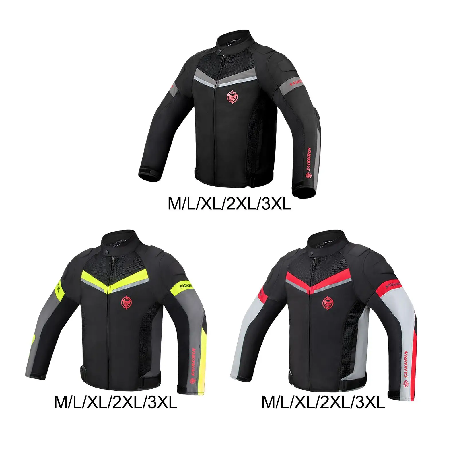 Motorcycle Riding Jacket with Breathable Water Resistant for Men Women