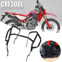 For Honda CRF300L CRF300 L CRF 300 L 2020-2023 Motorcycle Highway Crash Bars Protection Engine Guard Bumper Stunt Cage