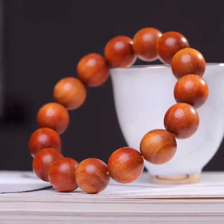 

Indonesia Jadified Ice-like Diwang Raja Kayu Bracelet Fully Transparent Crafts Buddha Beads Rosary Men and Women for Couple