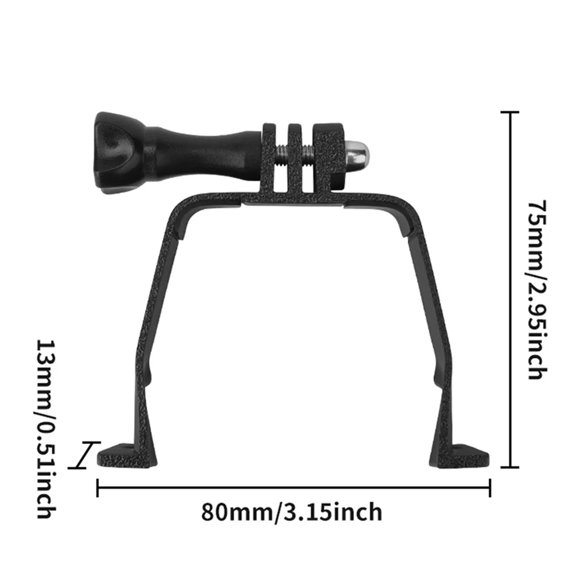 Gorąca sprzedaż Górny wspornik rozszerzający do przedłużenia Flip Drone Górny uchwyt kamery akcji do akcesoriów do wspornika adaptera /Go3s