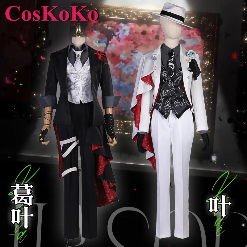 CosKoKo Kuzuha/Knkn/Kanakana Cosplay Anime VTuber ChroNoiR Costume Fashion Business Suit Halloween Party Role Play Clothing New