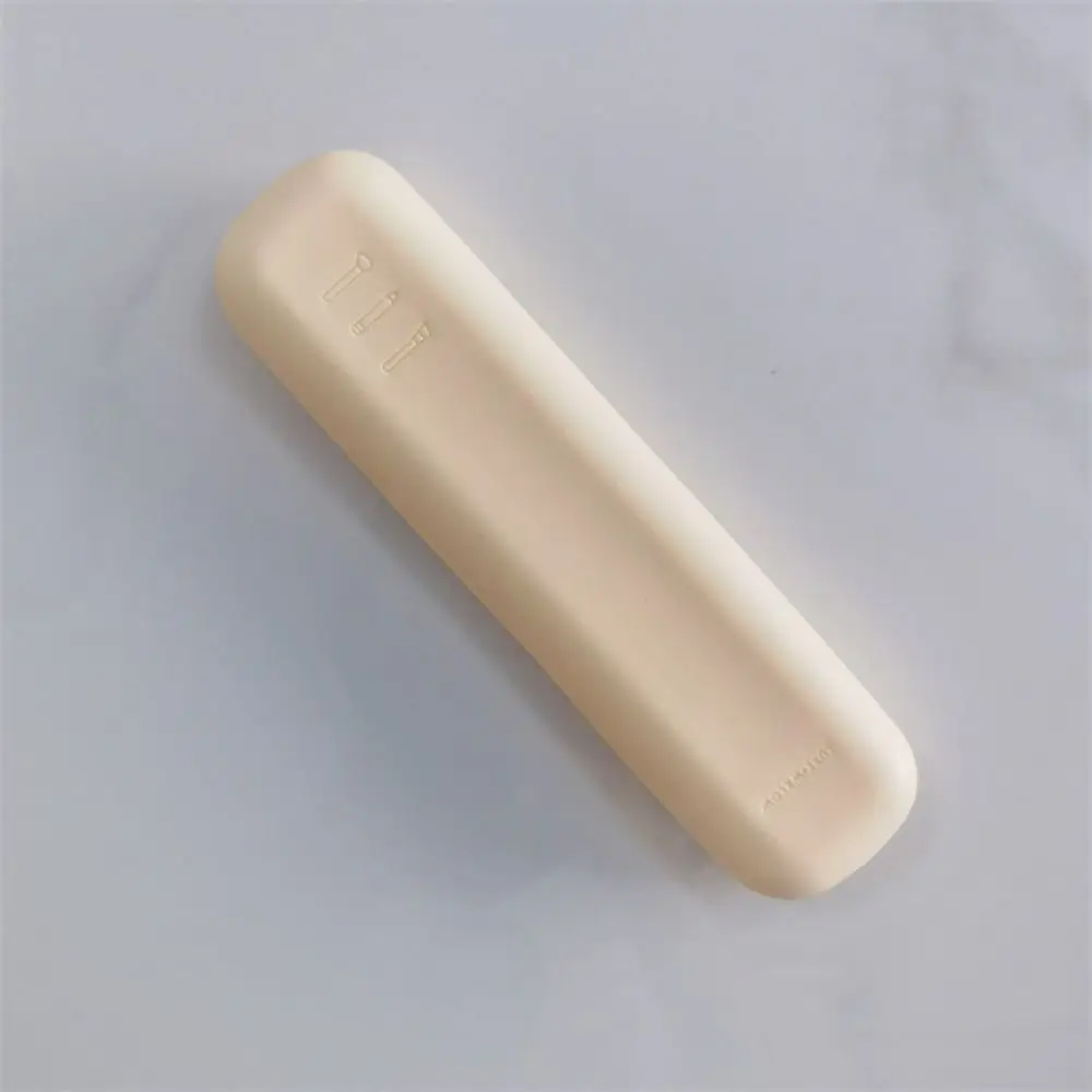 New Silicone Makeup Brush Pouch Large Capacity Makeup Storage Tool Makeup Bag With Zipper Makeup Brush Storage Bag