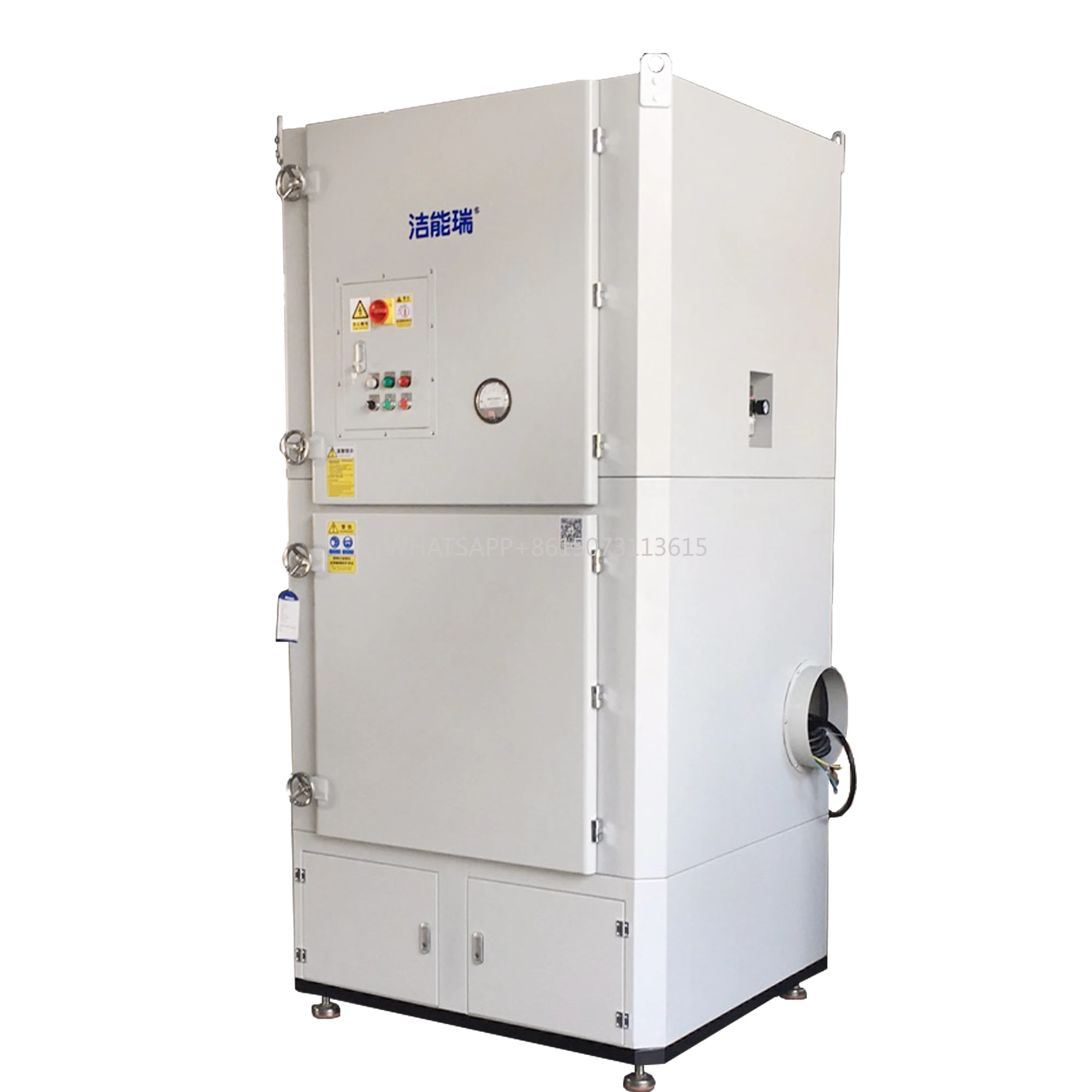 Estrattore di polvere da 7,5 kW per macchina da taglio laser e collettore di fumi per purificatore di fumo per saldatura da banco