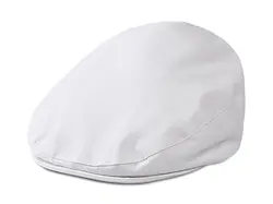 Chapeau de gavroche à chevrons pour garçons, casquette de baptême pour nouveau-né, accessoires de photographie pour tout-petits, accessoires formels de mariage pour enfants, chapeaux blancs