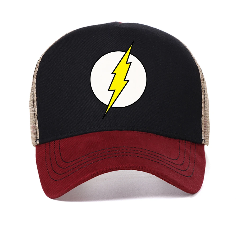 

The BIG BANG Theory cap Speedy Lighting Bolt Baseball Caps Fashion Outdoor Unisex Snapback Hats Breathable Casual Casquette hat
