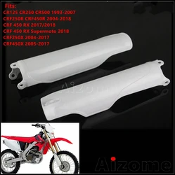 For Honda CRF450X CRF250X 2005-2017 Dirt Bike Shock Fork Protector Covers For Honda CRF250R CRF450R 2004-2018 Enduro Fork Guards
