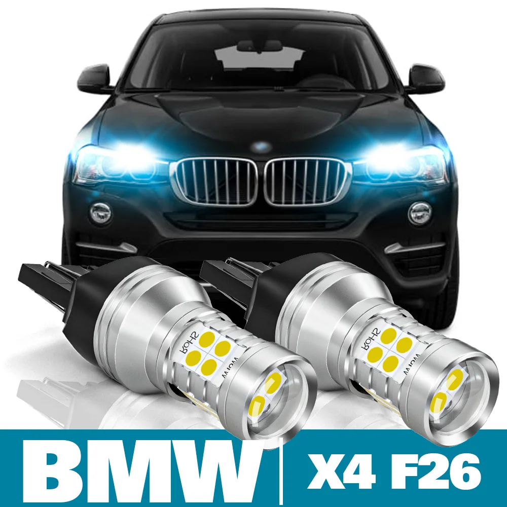 

2pcs LED Daytime Running Light DRL For BMW X4 F26 Accessories 2014 2015 2016 2017 2018