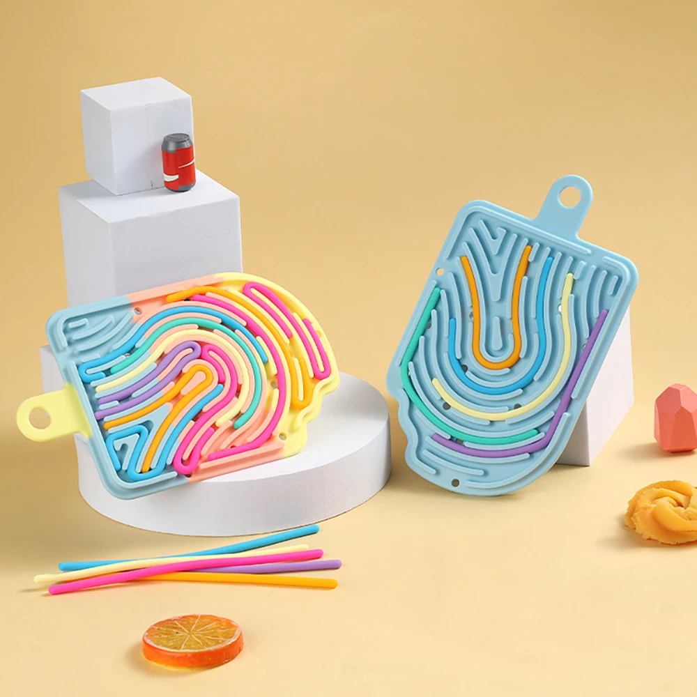 لوحة الضغط الحسية للمساحة من السيليكون، لعبة تخفيف الضغط المحمولة للأصابع مناسبة لإضطراب انطفاض النشاط والقلق والقلق