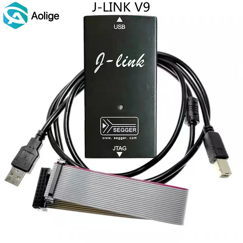 100% Brand New Original J-LINK V9 ARM Emulator - USB-JTAG Adapter for STM32 ARM MCU Development