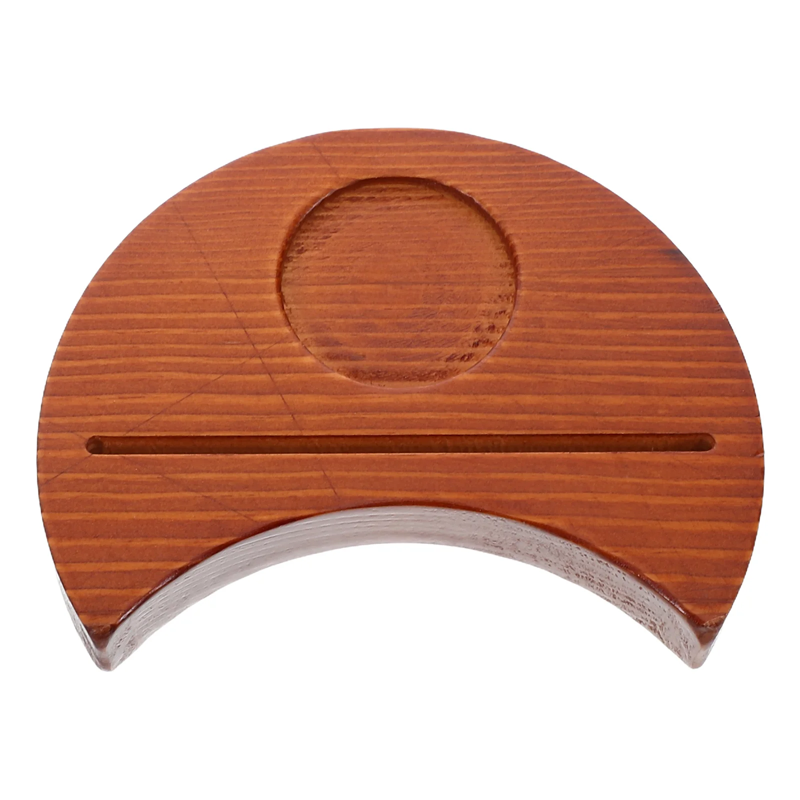 

Деревянная подставка для карт Таро, практичная натуральная отделка, легкий портативный держатель для карт для чтения Таро, органайзер для дисплея