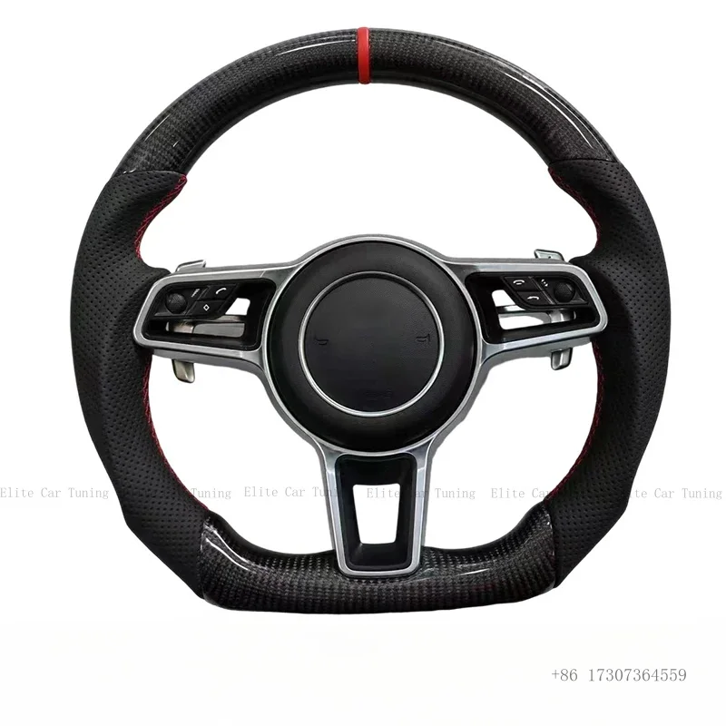 

Steering Wheel For Porsche Panamera Cayenne Macan Caycan Taycan 918 911 718 970 971 958