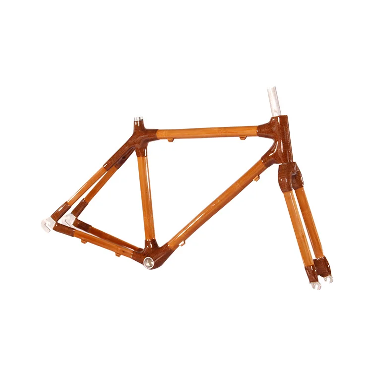 Bicycle Parts Ultra-light Bamboo Mountain Bike Frame Disk Brake Bicycle Frame in Stock