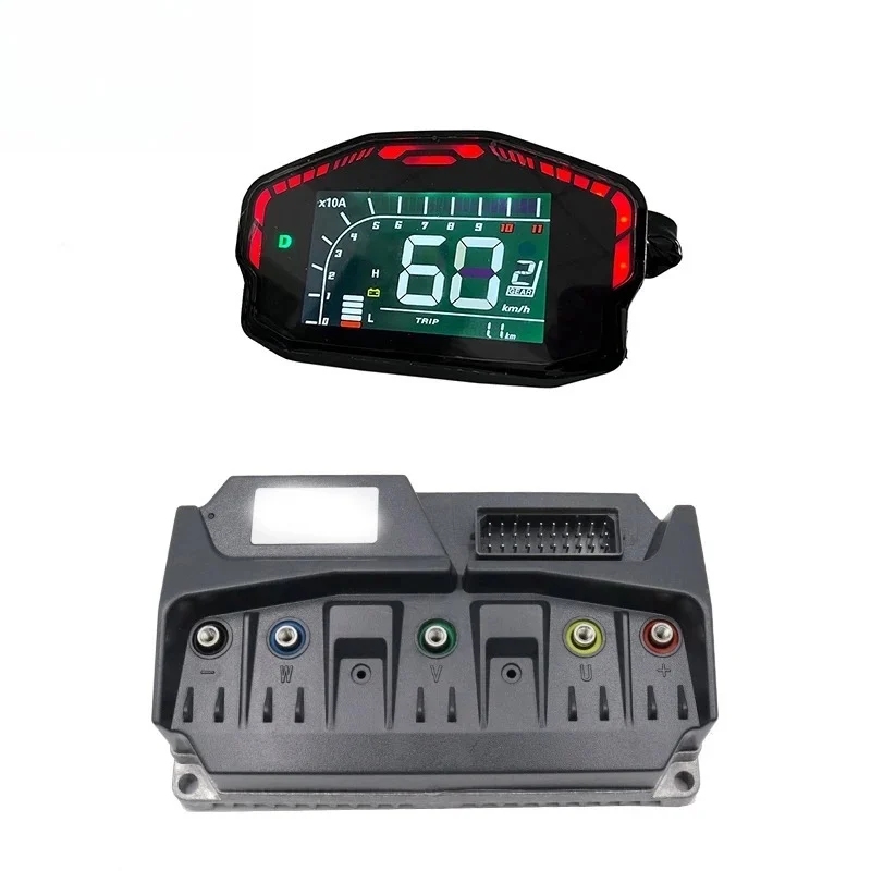 LBMC72122 HK5L V5 45A 48V-72V 800W-1500W BLDC Motor Controller with DKD Display Speedometer Kits