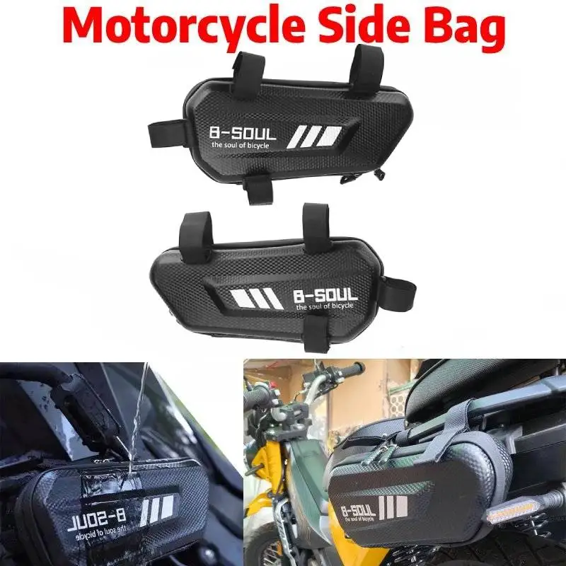 

For Honda CB125R CB250R CB300R CB 125 250 250R Motorcycle E-Bike Hanging Side Bag Waterproof Moto Engine Pack Hard Shell Bags