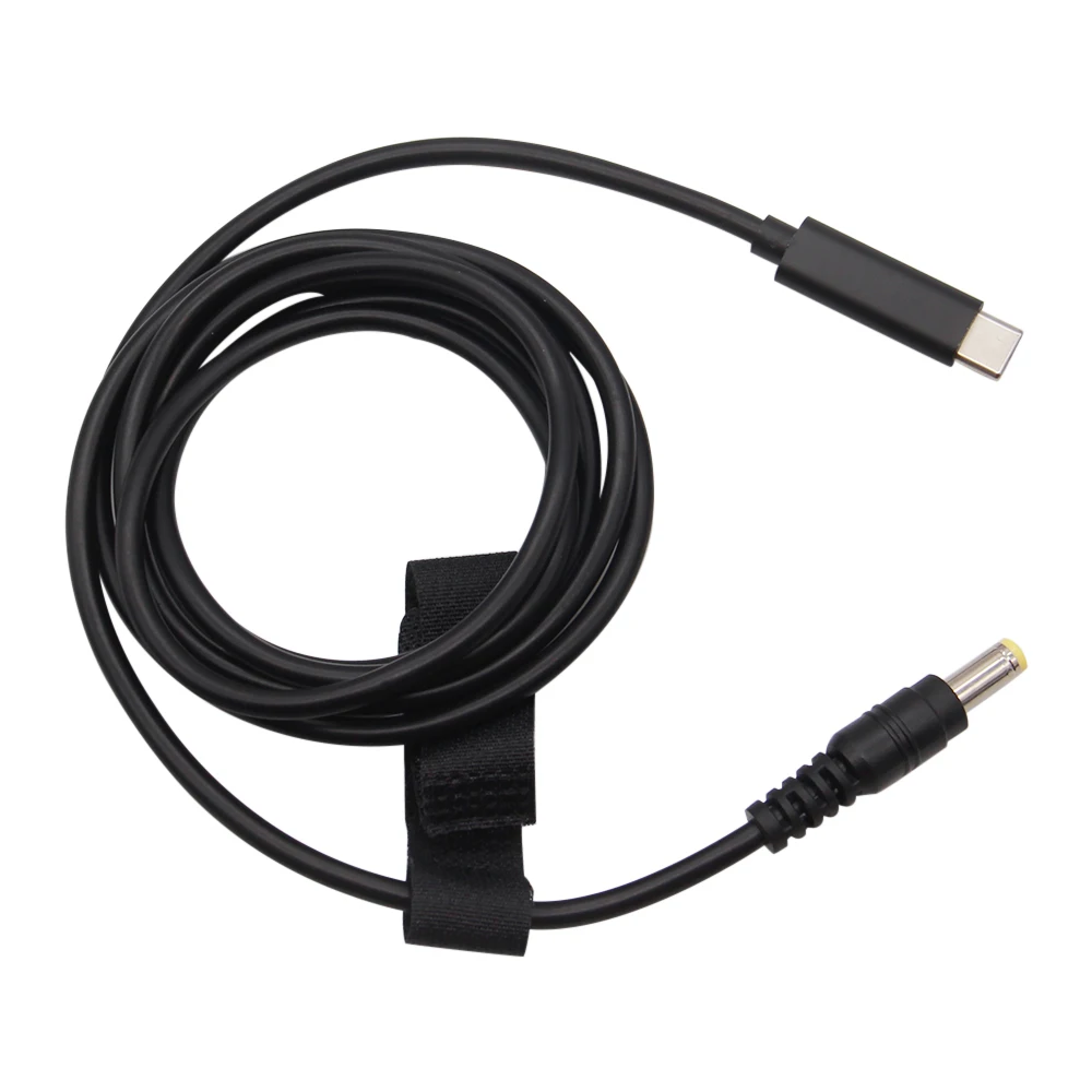 USB Type C PD Charging Cable Cord Dc Power Adapter Converter 5.5*2.5 18.5V-20V 3A for Lenovo Asus Dell Hp Laptop Charger