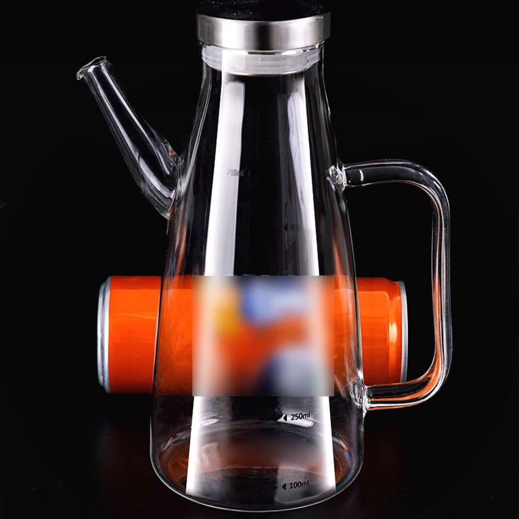 Жаростойкая бутылка-дозатор без капель для большого дозатора и большого размера.