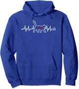 Polarshe Cat Heartbeat Kleding Hartslag Kattenliefhebber Unisex Sweatshirt Met Capuchon